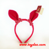 Plush Animal Rabbit Ears Headband for Easter Parties