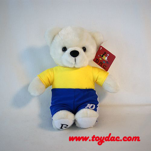 Stuffed Football Bear Toy