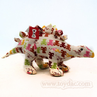 Stuffed Textile Dinosaur