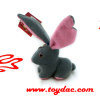 Ultra Stuffed Mini Rabbit Key Ring