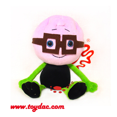 Plush Cartoon Movie Brain Doll
