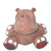 Plush Brown and White Dog Toy