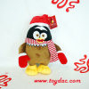 Plush Christmas Snowman Toy with Hat