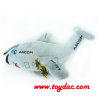 Soft Boa Plush Baby′s Rabbit Ring Rattle