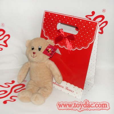 Plush Teddy Bear with Gift Box