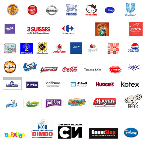 Brand Company`S Mascot Cartoon Cushions