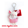 Plush Comic Frog Key Ring Toy