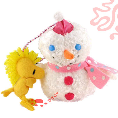 Cotton Holiday Decoration Key Ring Toy