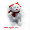 Plush Christmas Snowman Toy with Hat