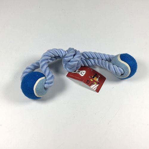 Puppy Dog Pet Toy Natural Cotton Rag Knot Rope