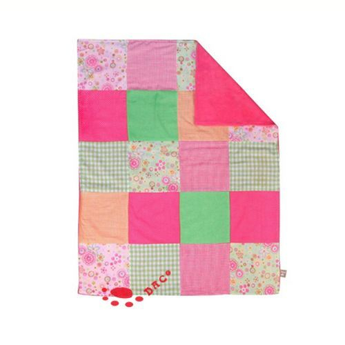 Natural Fabric Patch Pure Baby Blanket