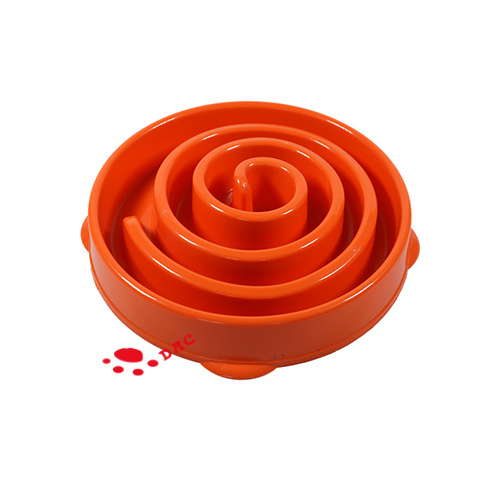 Whirlpool&Nbsp; Shape Maze Design Slow Feeder Pets Bowls