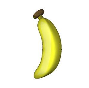 plush banana paper pattern 